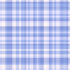 Elegant blue and white plaid pattern. Classic textile design ideal for backgrounds, fabrics, and wrapping paper. Versatile, calming, and visually appealing.