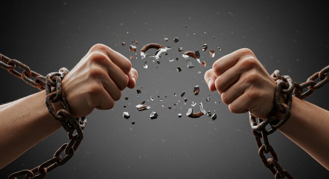 Breaking Free Shattering Chains Finding Strength Unleashing Power