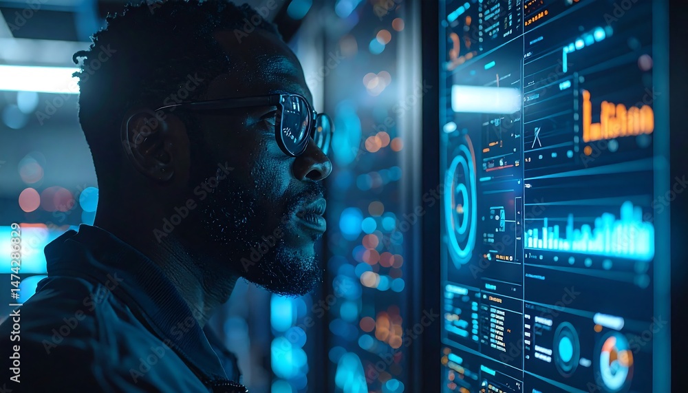 Poster data analysis in cybersecurity operations center technology insights professional environment