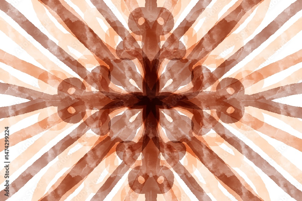 Poster abstract brown pattern creating an artistic design