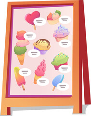 Ice Cream Board
