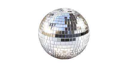 Glamorous Shiny Disco Ball with Sparkling Mirror-like Reflections for Event Decor and Celebration Concepts