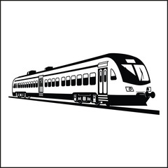 Train Silhouette Clipart