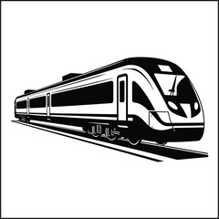 Train Silhouette Clipart