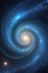 spiral galaxy background