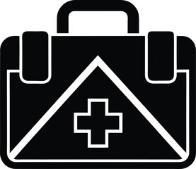 first aid kit icon vector illustration
