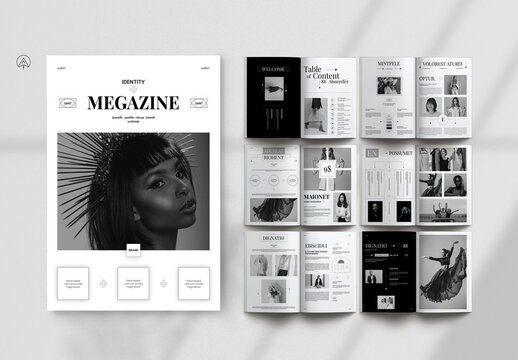 Minimal Magazine Template