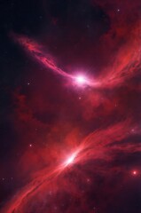 Naklejka premium space galaxy background