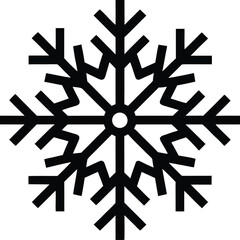 snowflake icon vector illustration