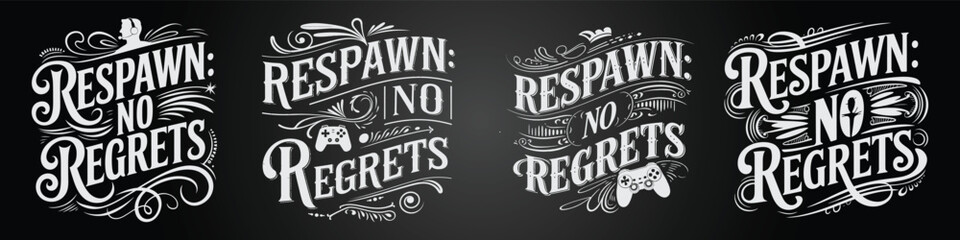 Retro Blackboard Typography Infused with Futuristic Virtual Aesthetics