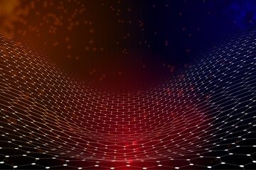 Creative  New Best Futuristic Hexagonal Net Background   Design 2025