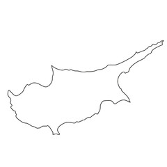 Map of Cyprus