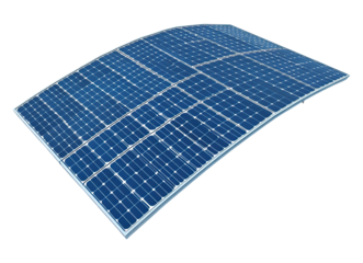 Flexible solar panels
