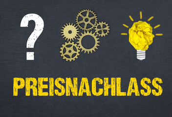 Preisnachlass	
