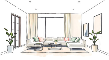 modern living room