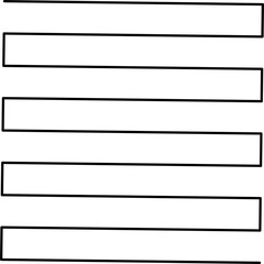 Obraz premium abstract geometric vertical line pattern vector art. abstract simple modern black half color short vertical line pattern art