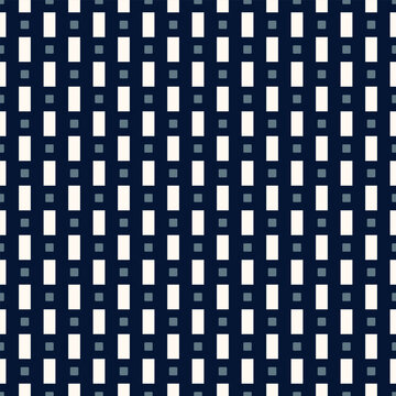 Elegant pattern geometric background abstract square line shape modern design. Repeat tiny small elements fashion style fabric textile swatch ladies dress, mens scarf, shirt all over print block.