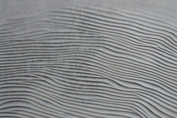Obraz premium Cool Gray Ripples Texture, the Surface Crafting a Visually Soothing and Elegant Aesthetic
