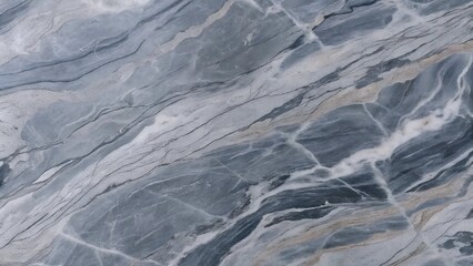 Fototapeta premium High-resolution top view of blue-gray breccia marble texture with natural patterns and veins – polished stone background for architecture, design, and surface material use