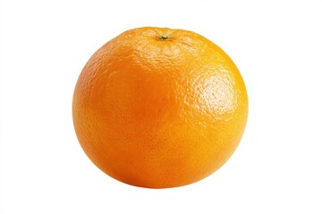 A vibrant, juicy orange, freshly picked and ready to eat.