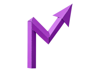 Purple arrow graph