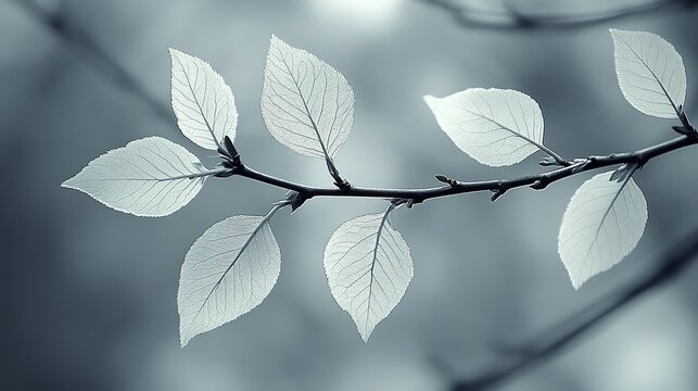 leaves on a branch