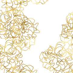 Gold sparkle splatter border. Gold Foil Frame Gold brush stroke on transparent background.Png border frame you can apply at wedding Invitation, Thank you Card, posters, modern card design template.