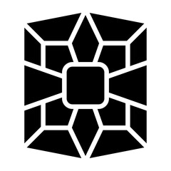 Ruby  Vector Glyph Icon Design