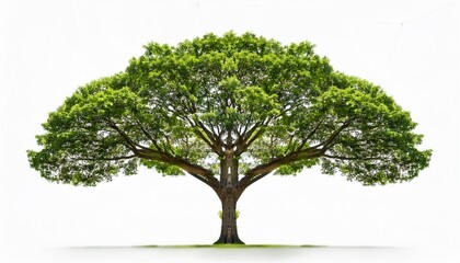 Obraz premium a tree isolate on a white background