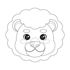 42 - Animals head coloring