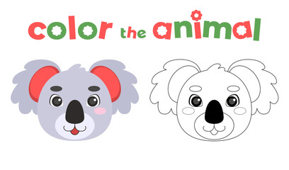 42 - Animals head coloring
