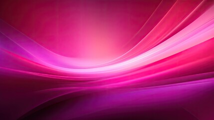 Radiant magenta hues emanating from a central point, casting a warm and inviting glow across a serene backdrop.smooth lines, soft edges, vector design, digital art, gradients, futuristic style in the 