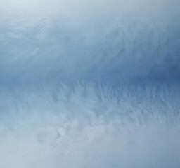 Obraz premium Subtle blue watercolor gradients, calming effect, delicate, cloud, blurred