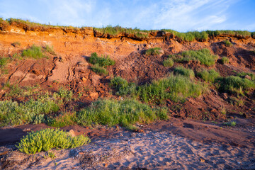 Érosion aux îles, jour, horizontal