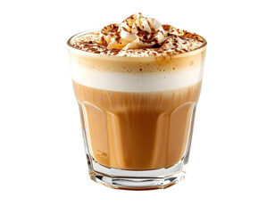 Creamy Coffee Drink with Whipped Cream & Cocoa