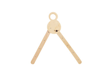 key isolated on white  A Lettering Finger Form Hand Drawn