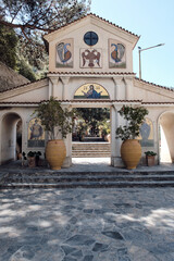  monastere de selinari en Crète, région du Lassithi