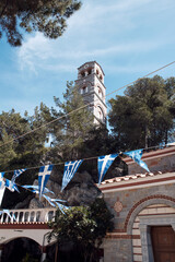  monastere de selinari en Crète, région du Lassithi