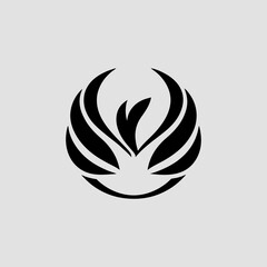 Fototapeta premium Phoenix vector element