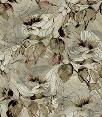 light and dark all over repeat designs use wallpaper and priint on fabirc
