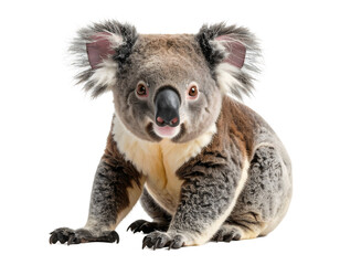 Koala Bear: Cute, Fluffy, Transparent Background
