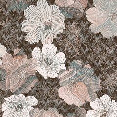 light and dark all over repeat designs use wallpaper and priint on fabirc