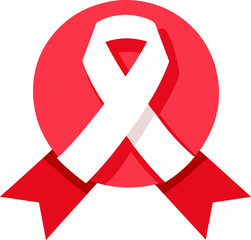 A five-point red star symbolizing faith strength and action for global awareness of blood cancer issues  