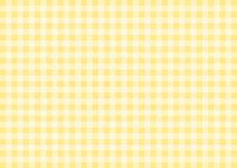 黄色のチェック柄	
