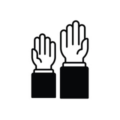 Fototapeta premium Democracy Vector icon