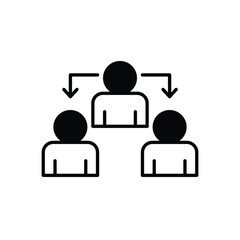 Delegates Vector icon