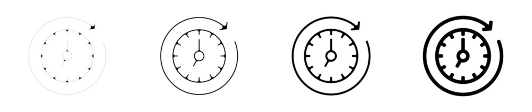 icone symbole pictogramme entreprise success temp objectif graisse