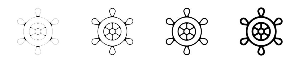 Obraz premium icone symbole pictogramme entreprise success travail gouvernail graisse