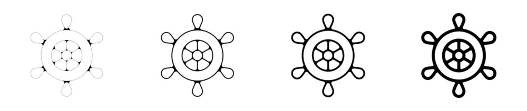 icone symbole pictogramme entreprise success travail gouvernail graisse