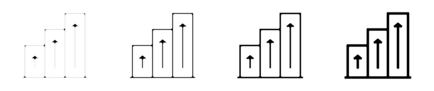 icone symbole pictogramme entreprise success travail graphique monter graisse